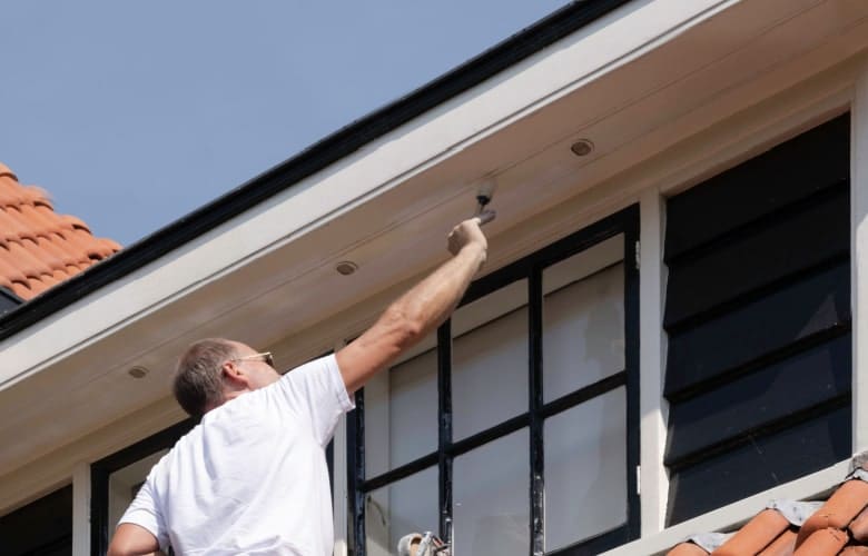 Dakkapel schilderen door een vakman